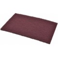 Aluminum Oxide Hand Pad - Very Fine Grade - Maroon 9" x 6" - 60 pads/box